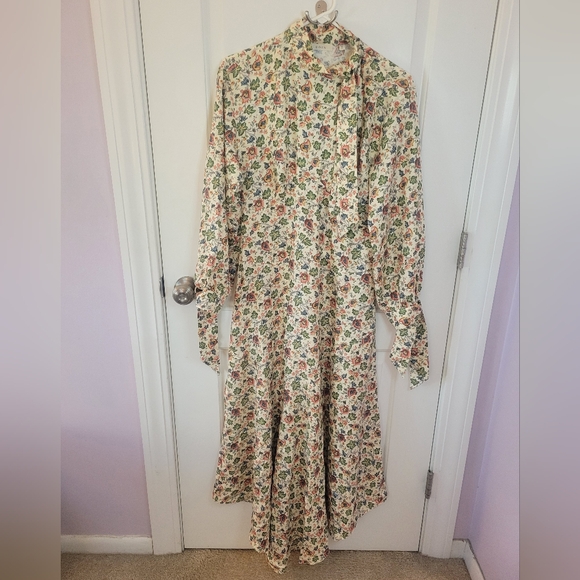 Doen Alda Dress Ivory Mulberry Vine Flora Size Small - Picture 4 of 11